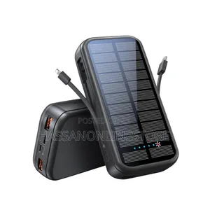 Green Lion Pd 20w Solar 2 16000mah Power Bank - Black