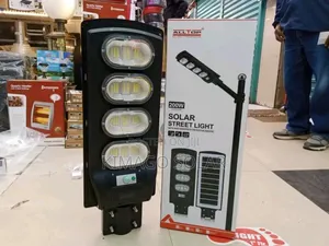 Buy Solar Light 200w in Tanzania Remote + Waterproof