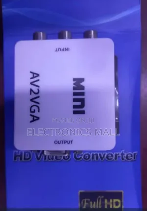 Mini Av2vga Hd Video Converter With Full Hd 1080p