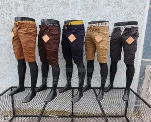 Multi Pocket Cargo Short Pants for Men