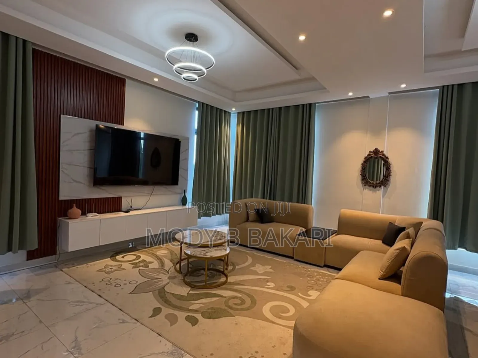 Furnished 3bdrm Apartment in Mikocheni for rent