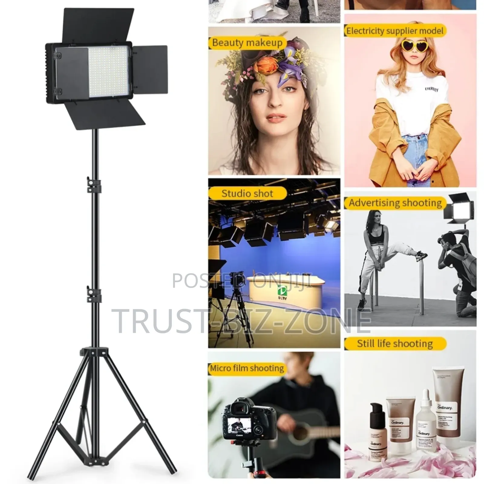 Photo and Video Led Light U600 Light With Stand