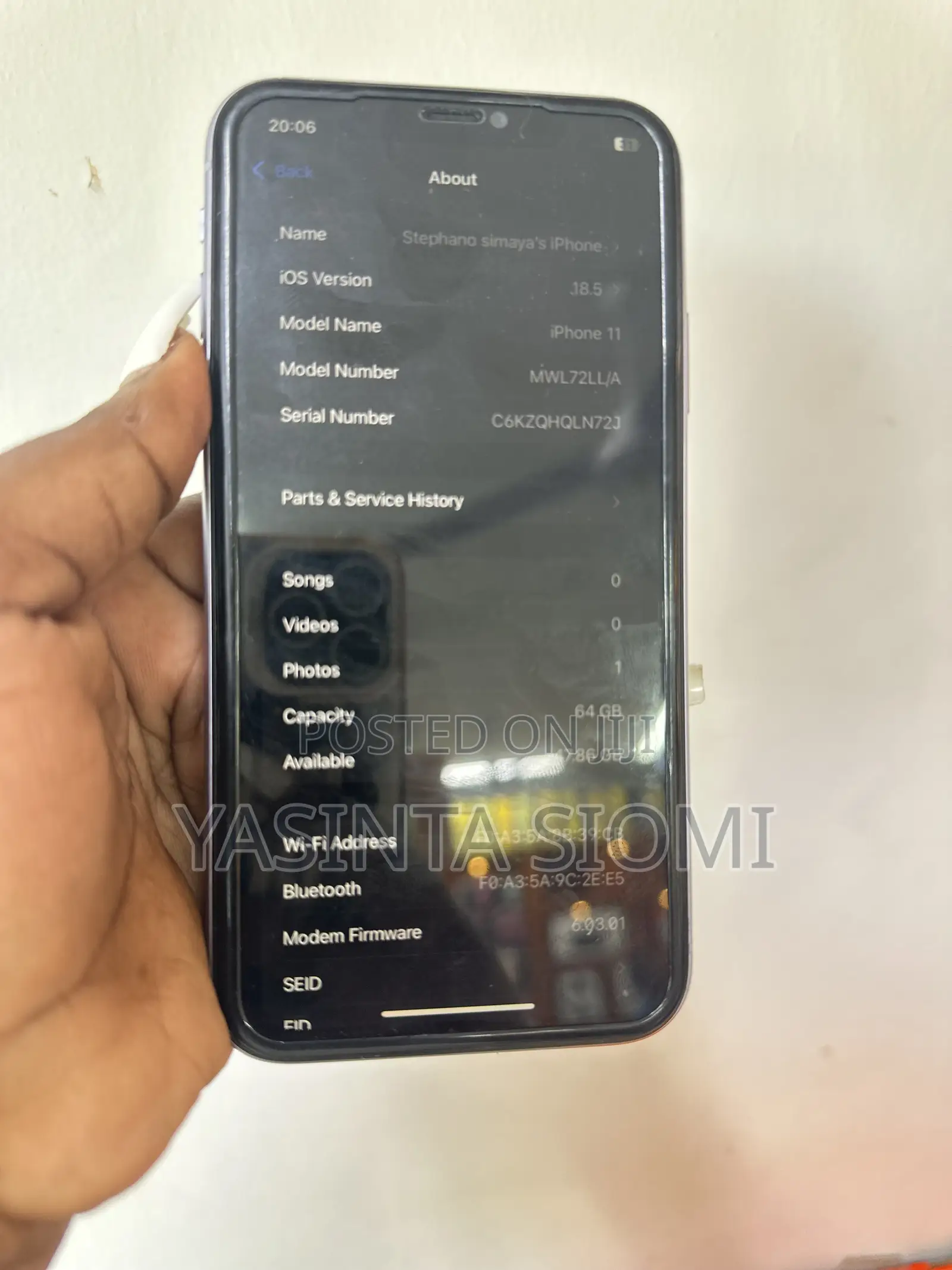 Apple iPhone 11 64 GB Purple