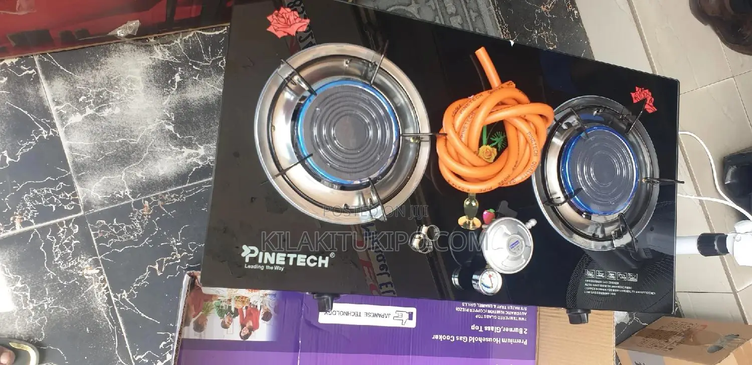 Gase Cooker Double Plates With Regulator.Pipe.Pin