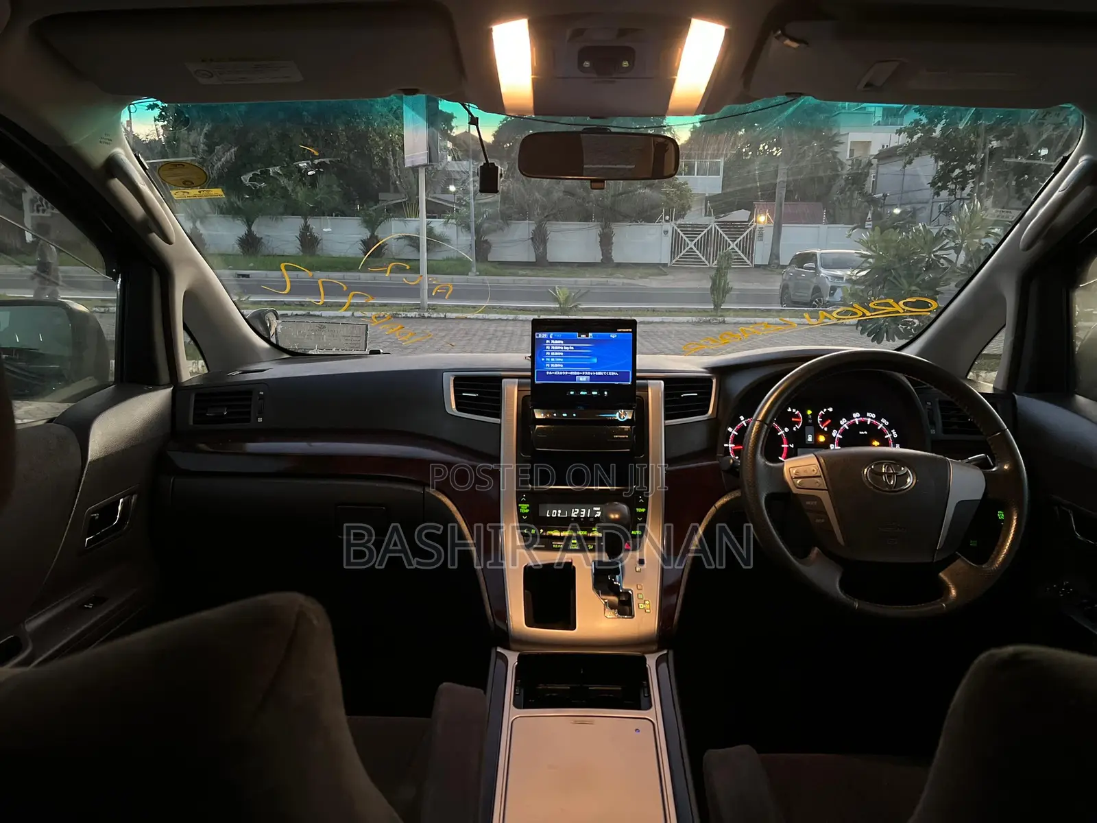 Toyota Vellfire 2012 Black