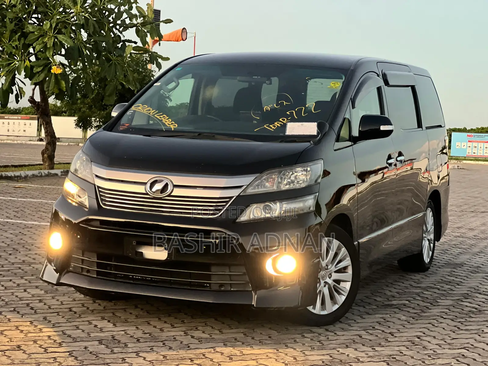 Toyota Vellfire 2012 Black