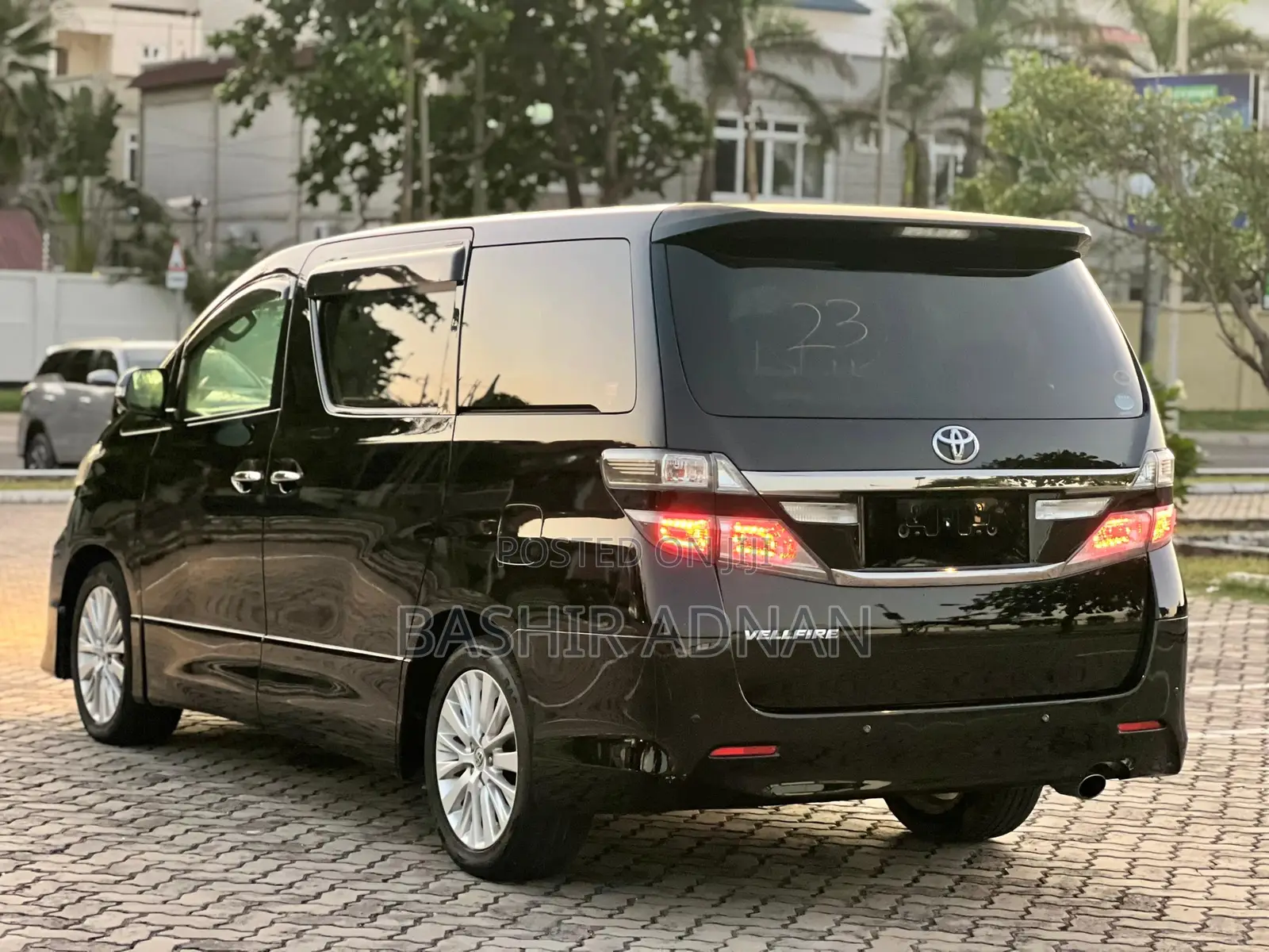 Toyota Vellfire 2012 Black