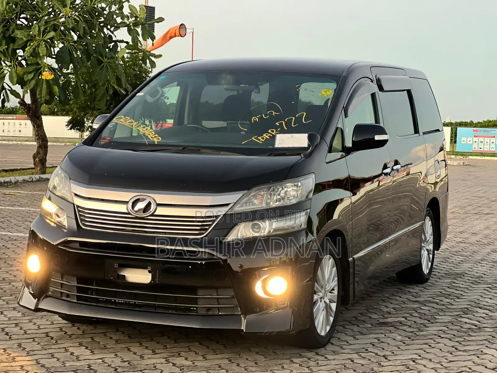 Toyota Vellfire 2012 Black