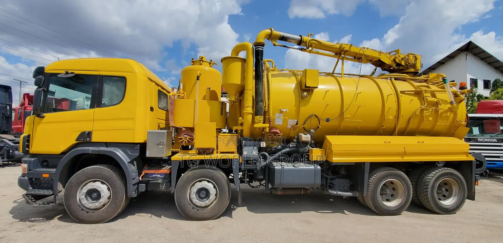 2003 Scania 114 - 340 Septic Tank Drain 8x4