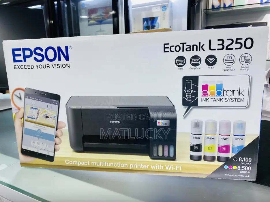 Epson Ecotank L3250 All-in-One Ink Tank Printer