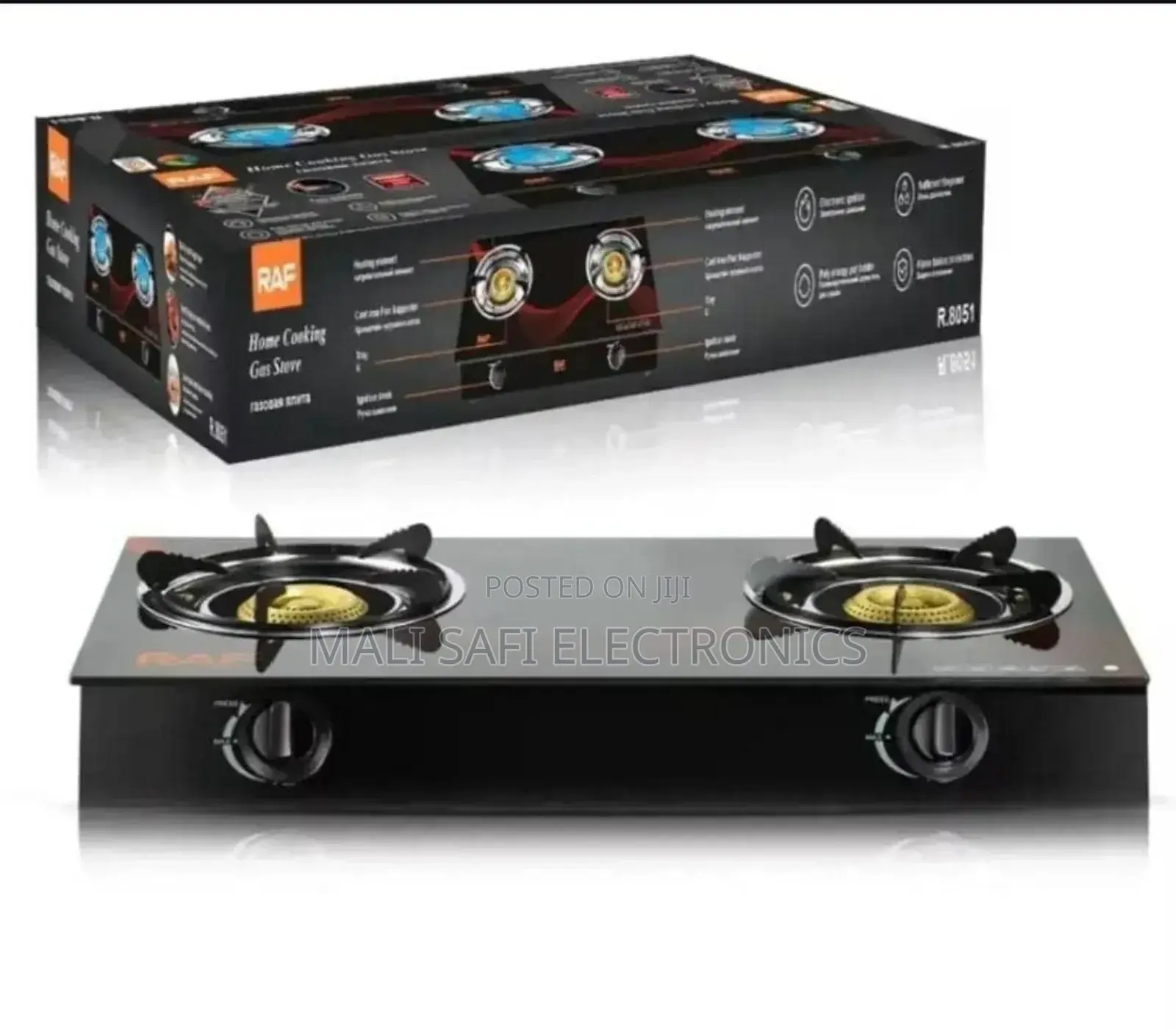 Raf Gas Cooker Kioo