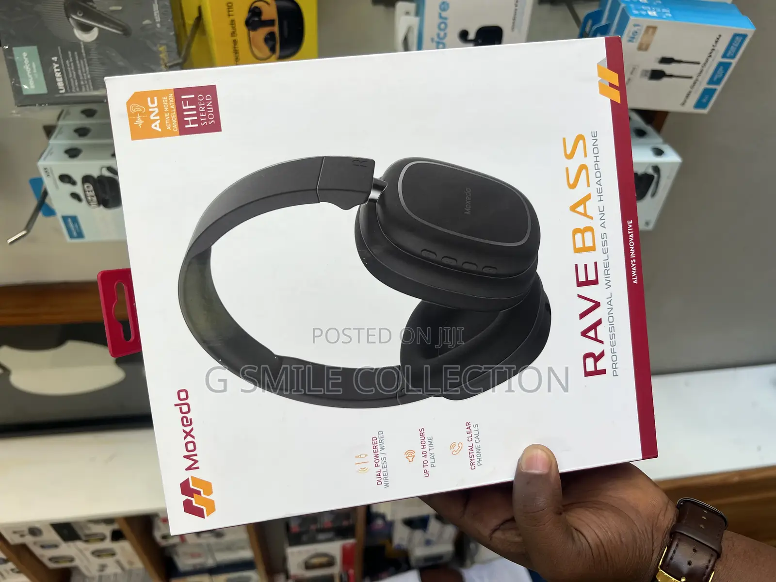 Moxedo Rave Bass Headphones