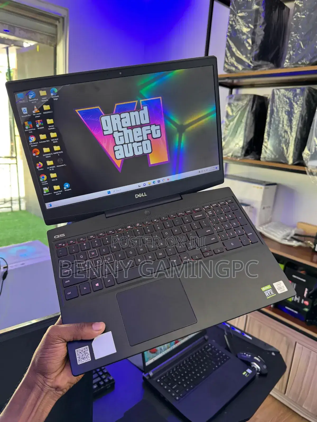 Laptop Dell G5 16GB Intel Core I7 SSD 512GB