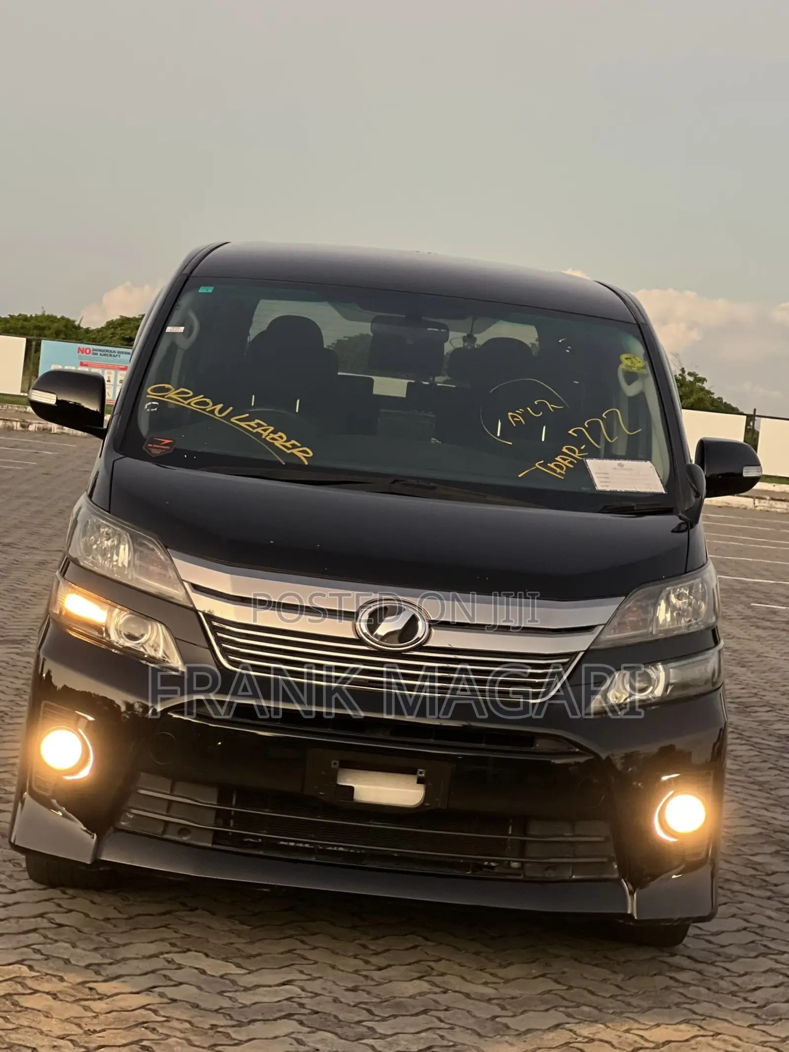 Toyota Vellfire 2012 Black