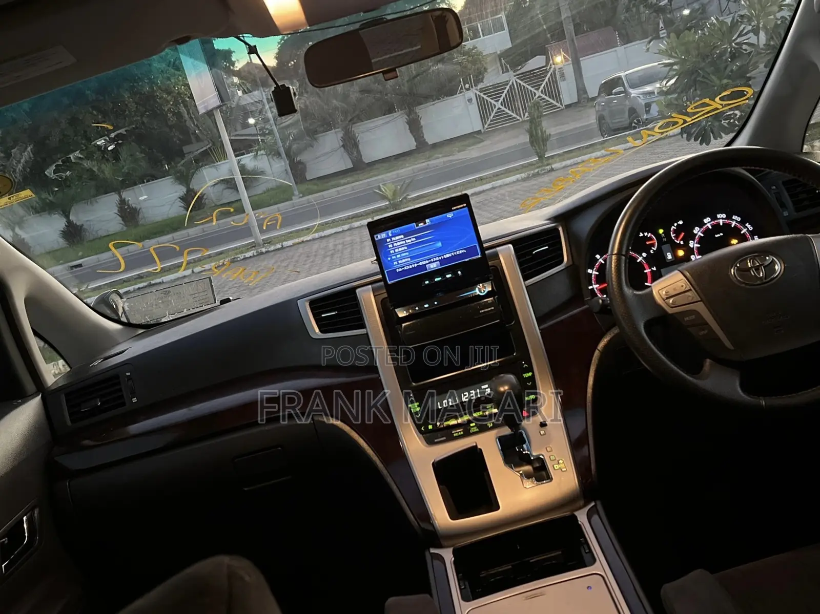 Toyota Vellfire 2012 Black