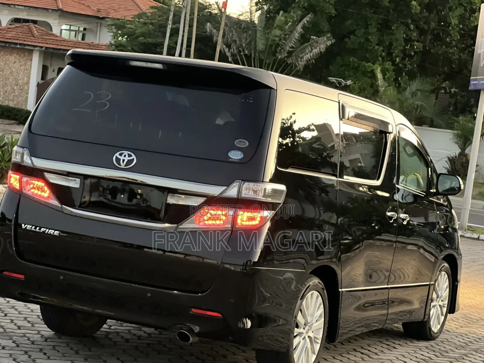Toyota Vellfire 2012 Black