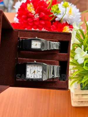 Rado Original Stainless Steel Couple Watches Black and White