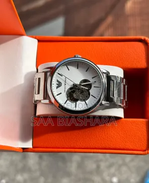 Emporio Armani Ar60008 Automatic Watch Silver