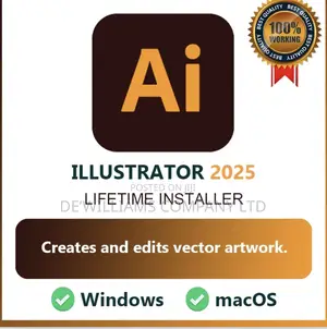 Adobe Illustrator 2025 (Windows/ Mac) Lifetime Activated