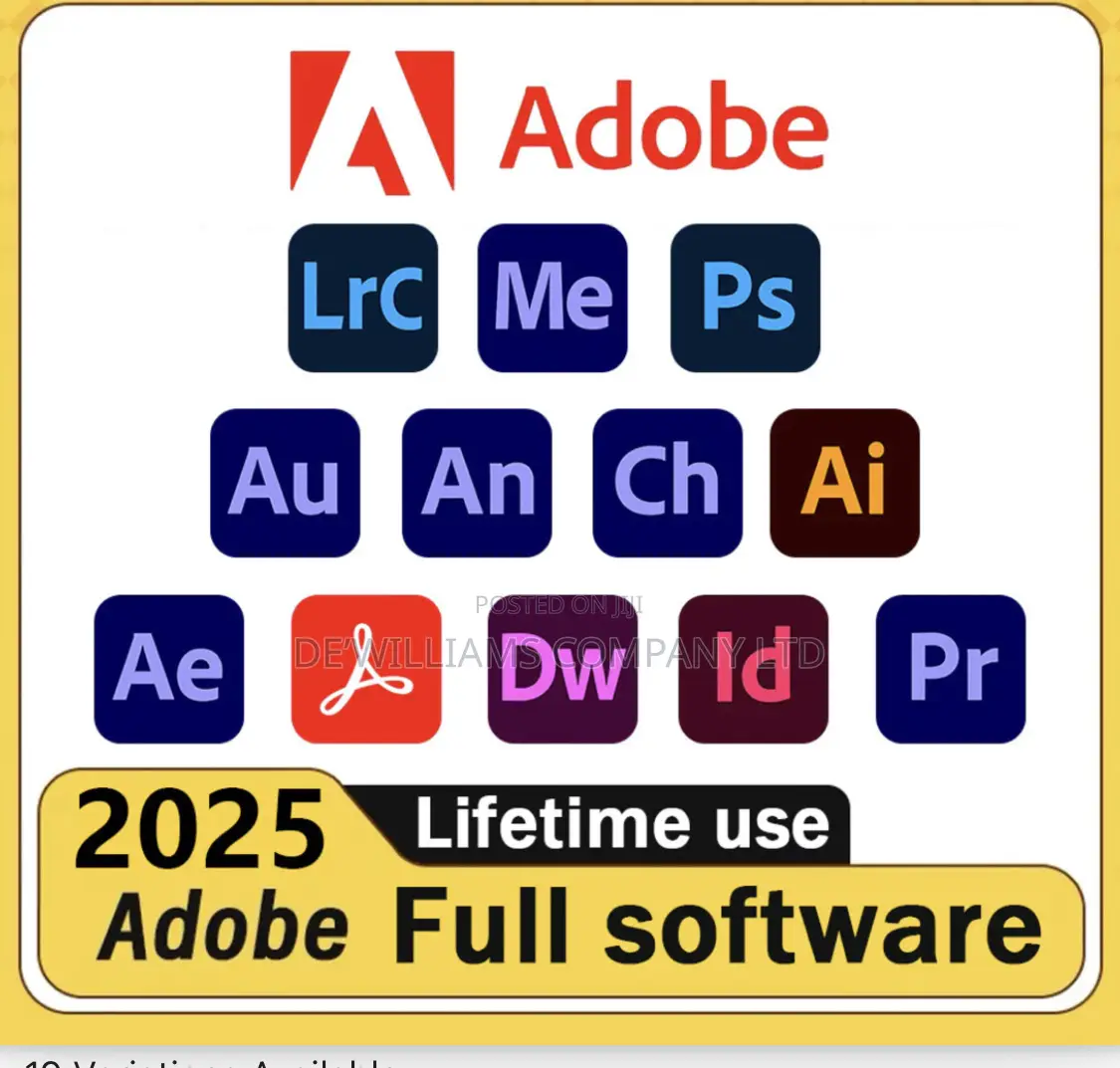 Adobe Master Collection 2025 Lifetime Activated