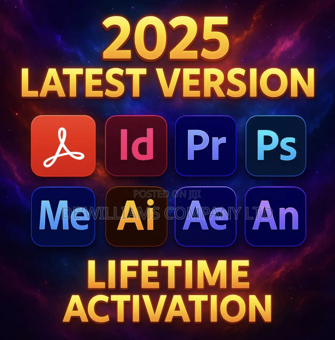Adobe Master Collection 2025 Lifetime Activated