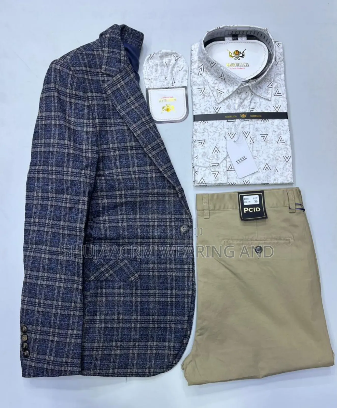 Blazer+Shirts +Trouser/Full Code for Men
