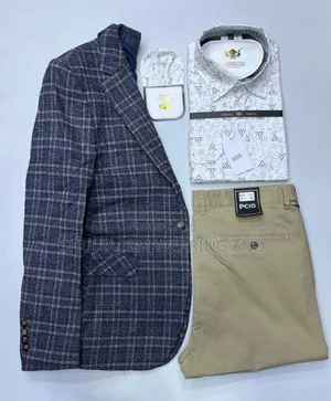Blazer+Shirts +Trouser/Full Code for Men