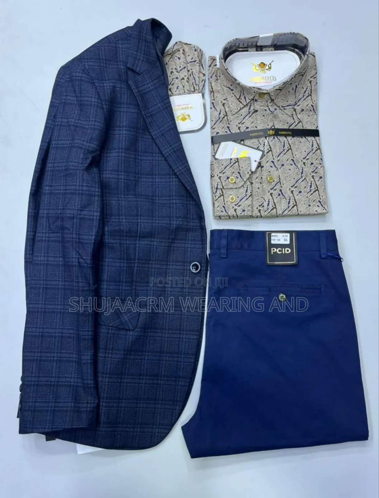 Blazer+Shirts +Trouser/Full Code for Men
