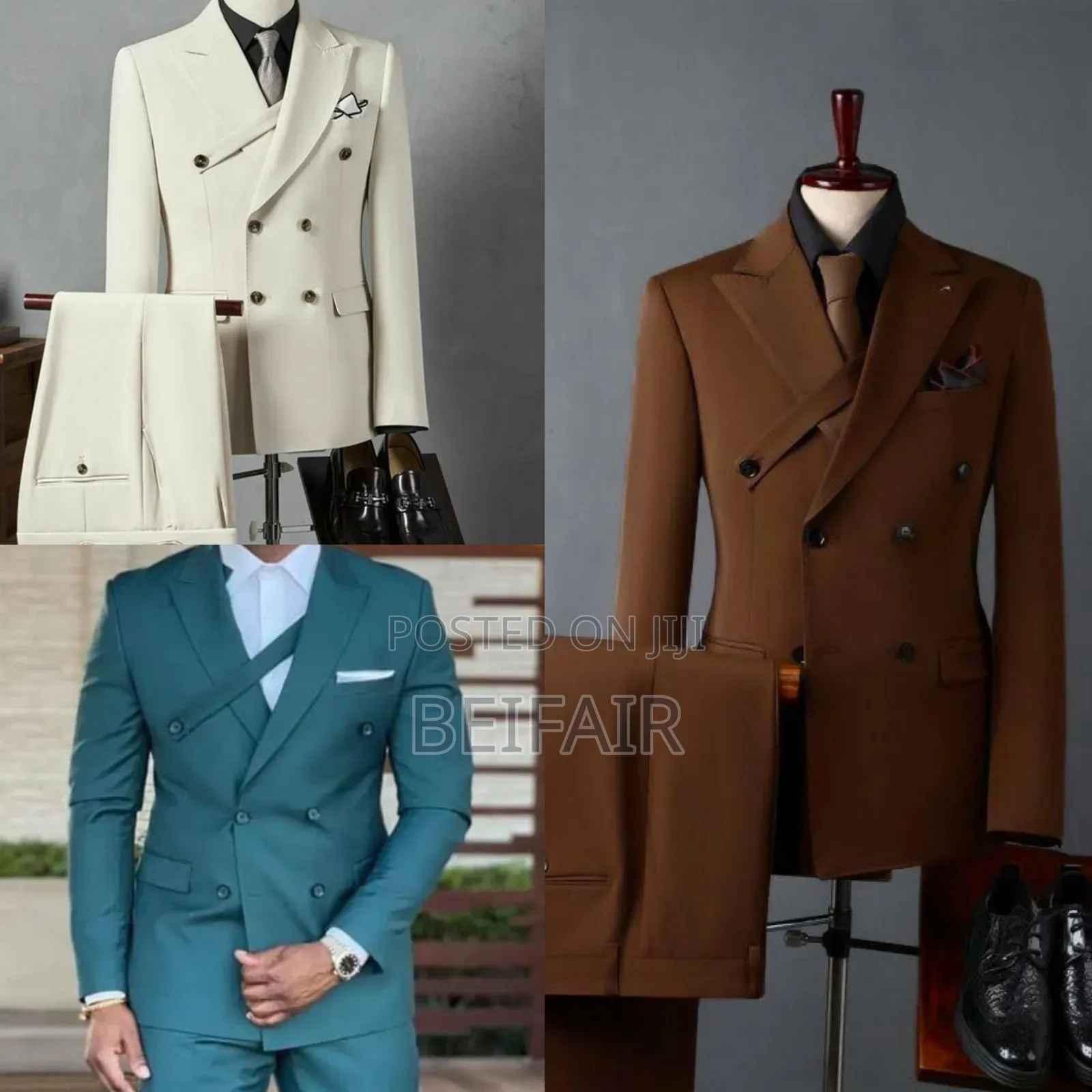 New Fashion Double Breasted Suits