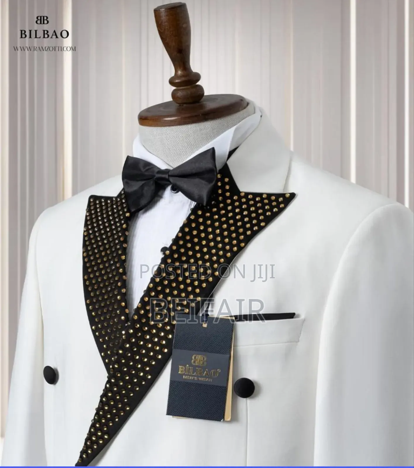 White Suit | Gold Spots Suits