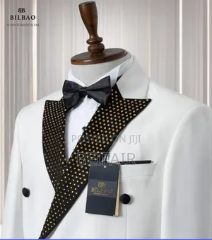 White Suit | Gold Spots Suits
