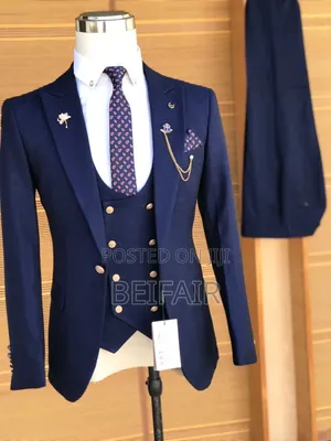 Navy Blue Suits for Men