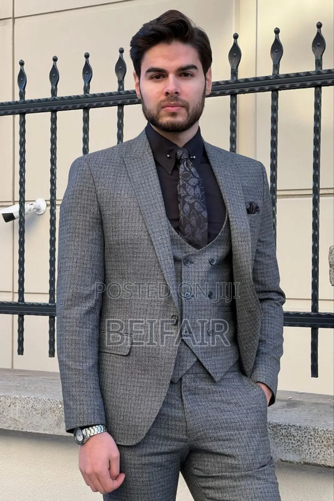 Quality Grey Suit for Men | High Class