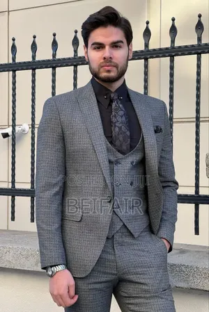 Quality Grey Suit for Men | High Class