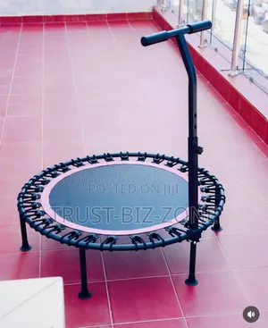 Trampoline With T_bar Heavy Duty