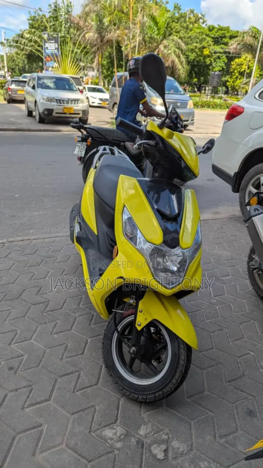 Haojue HJ100T-5 2025 Yellow