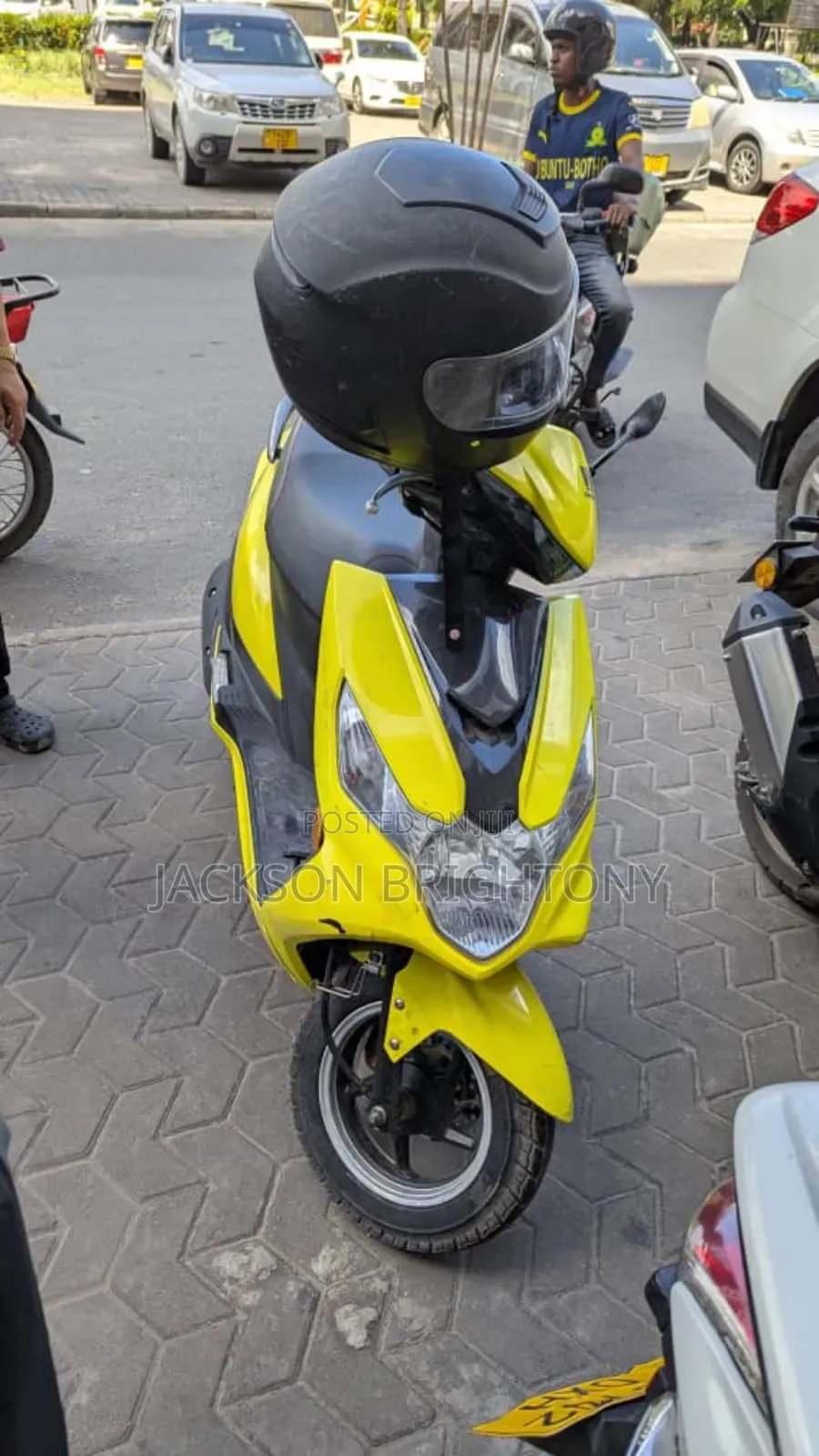 Haojue HJ100T-5 2025 Yellow