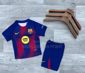 Barcelona Home Kids Jersey Available