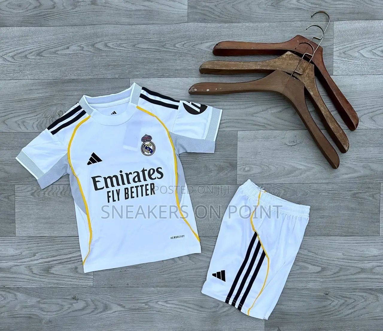 Real Madrid Home Kids Jersey Available
