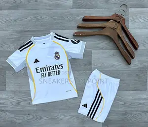 Real Madrid Home Kids Jersey Available