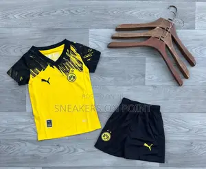 Borussia Dortmund Home Kids Jersey Available 2025/2026