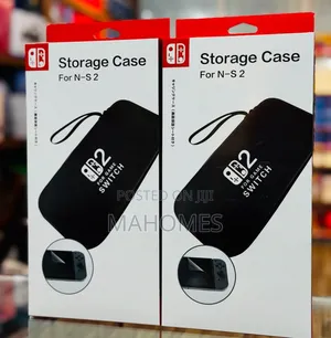 Storage Case for Nintendo Switch 2 Available in Red/Black
