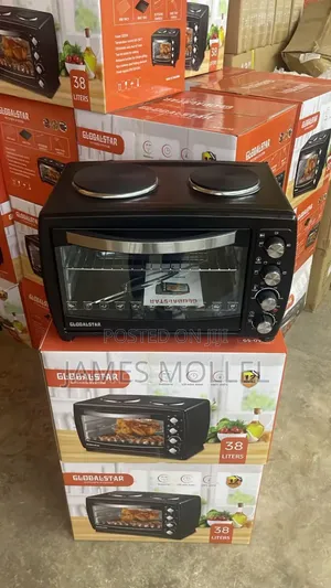 Oven 38l+ 2 Hot Plates