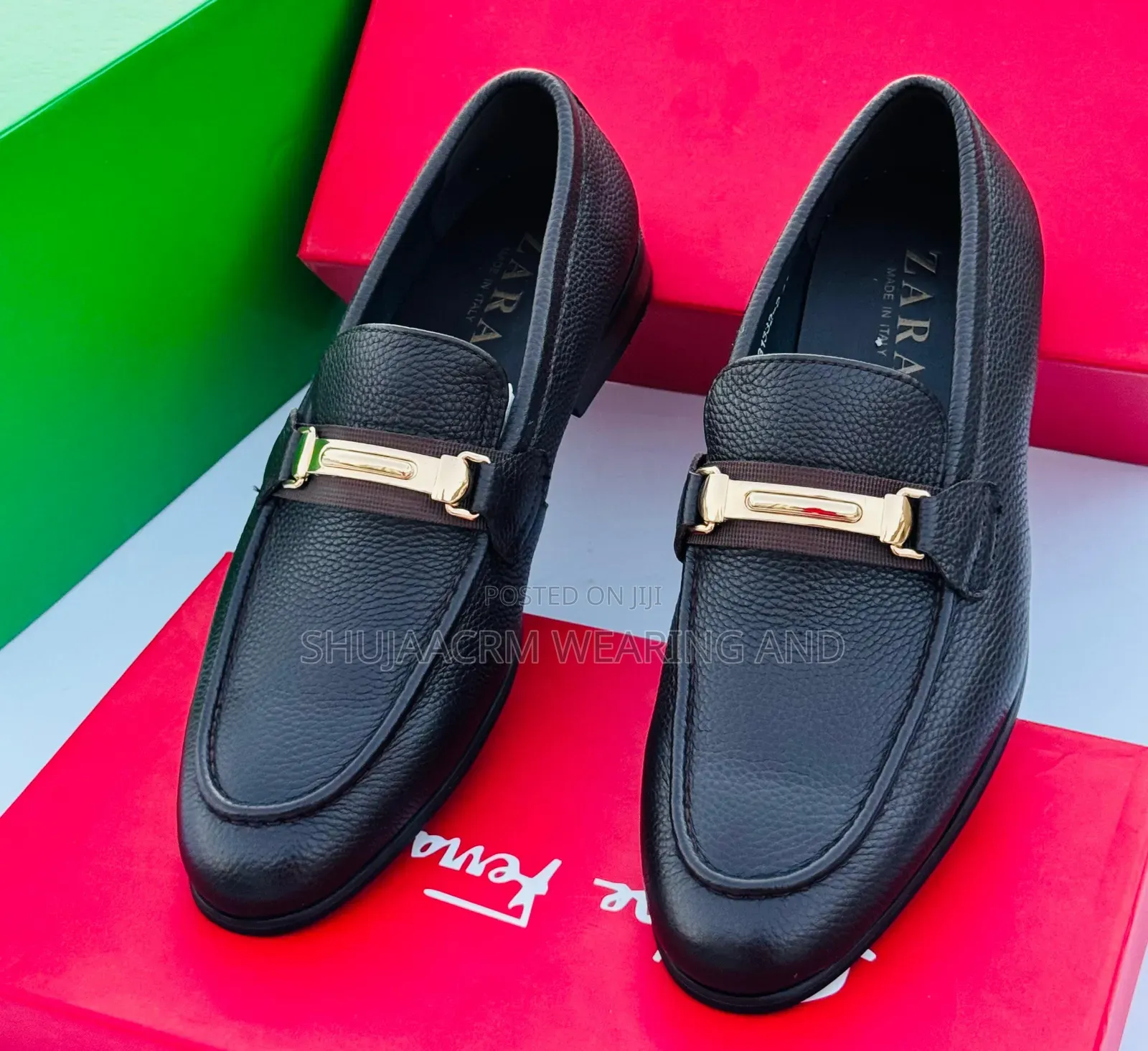 Simple Plain Hermes Shoes/Viatu Vya Kistaa