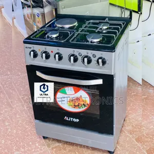 Alitop Cooker With 3 Gas and 1 Electric Plates and Oven
