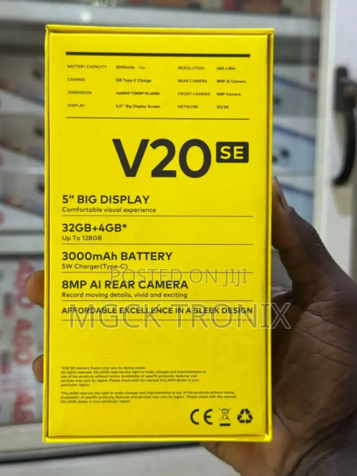 New Villaon V20 SE 32 GB Green