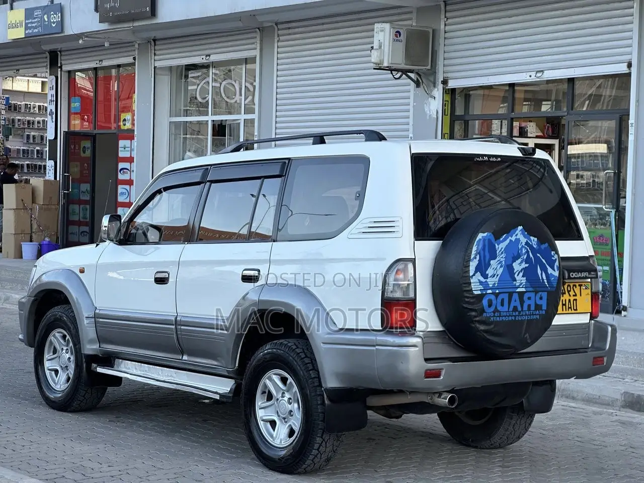 Toyota Land Cruiser Prado 1999 White