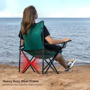 Folding Camping Chair With Cup Holder