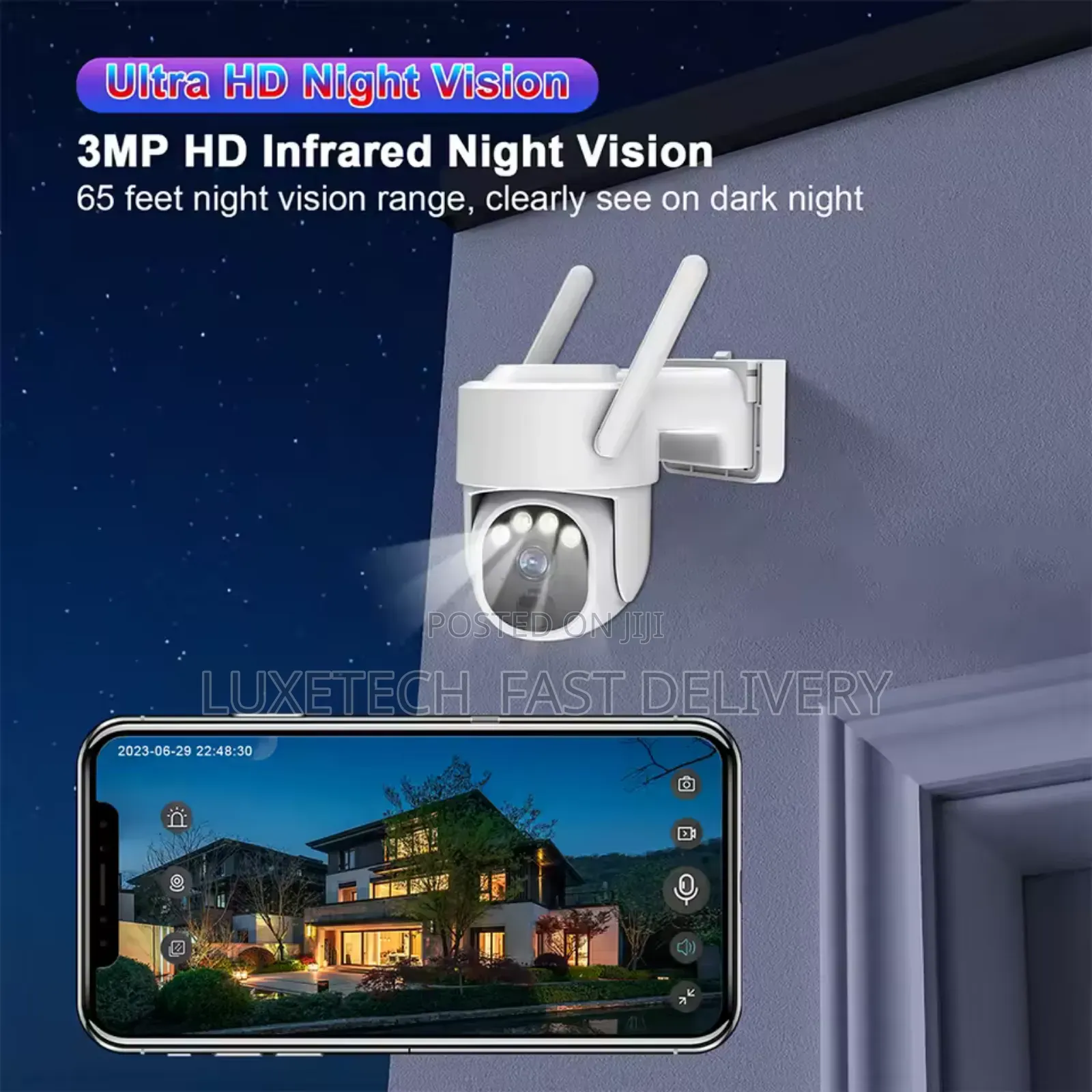 Outdoor Solar Security Camera