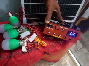 Full Panel 40w, Lithium Battery 25ah,Usb,Type C Na Taa Tano.